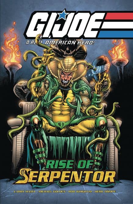 Cover Art for GI. JOE REAL AMERICAN HERO HC RISE OF SERPENTOR