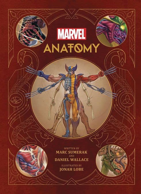 Cover Art for MARVEL ANATOMY SCIENTIFIC STUDY OF SUPERHUMAN HC
