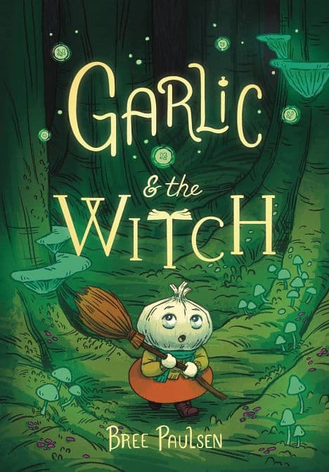 Cover Art for GARLIC & THE WITCH GN
