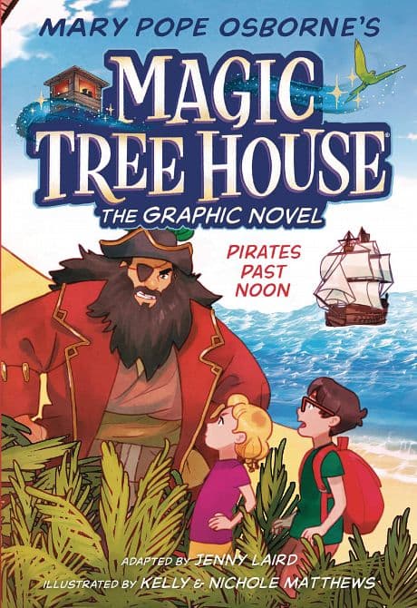 Cover Art for MAGIC TREE HOUSE GN VOL 04 PIRATES PAST NOON