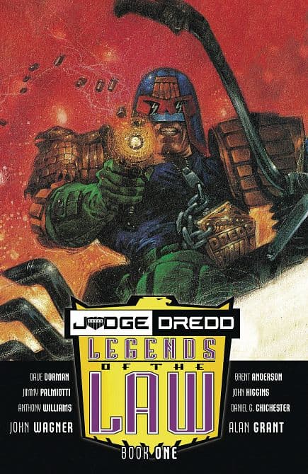 Cover Art for JUDGE DREDD LEGENDS OF LAW TP