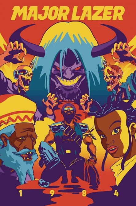 Cover Art for MAJOR LAZER YEAR NEGATIVE ONE TP