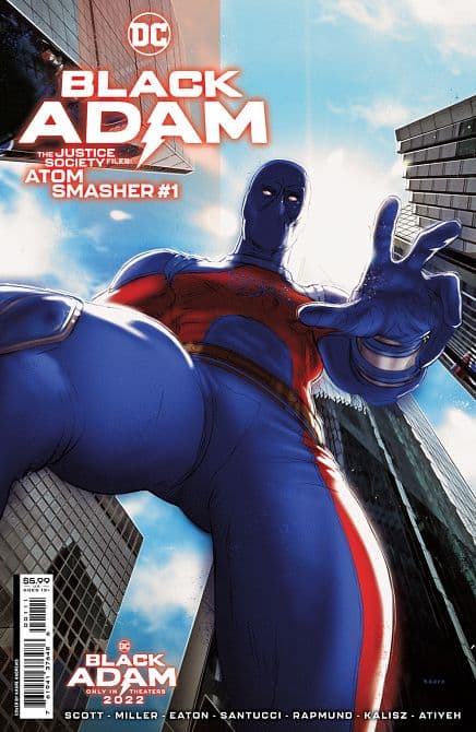 Cover Art für BLACK ADAM THE JUSTICE SOCIETY FILES ATOM SMASHER