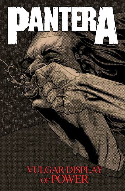 Cover Art for PANTERA VULGAR DISPLAY OF POWER TP