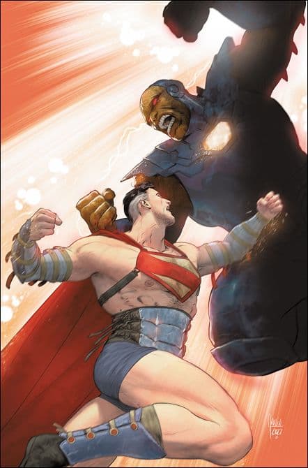 Cover Art for SUPERMAN WARWORLD APOCALYPSE