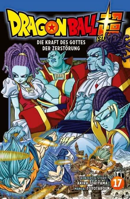 Cover Art for DRAGON BALL SUPER