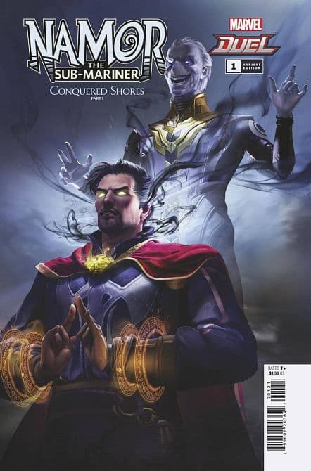 Cover Art for NAMOR CONQUERED SHORES