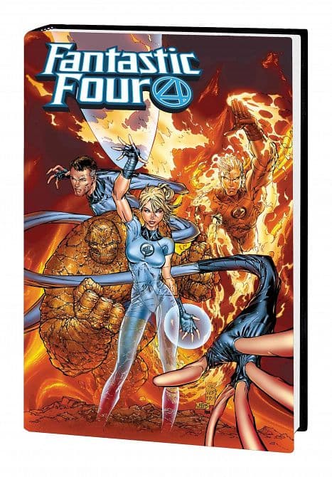 Cover Art for FANTASTIC FOUR BY MILLAR HITCH OMNIBUS HC SILVESTRI DM VARIANT