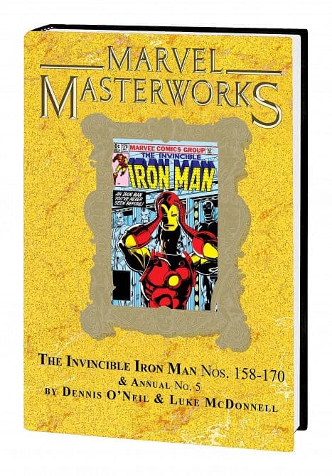 Cover Art for MARVEL MASTERWORKS INVINCIBLE IRON MAN HC VOL 16 DM VARIANT