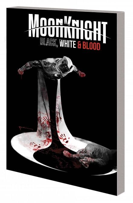 Cover Art for MOON KNIGHT BLACK WHITE BLOOD TREASURY EDITION TP