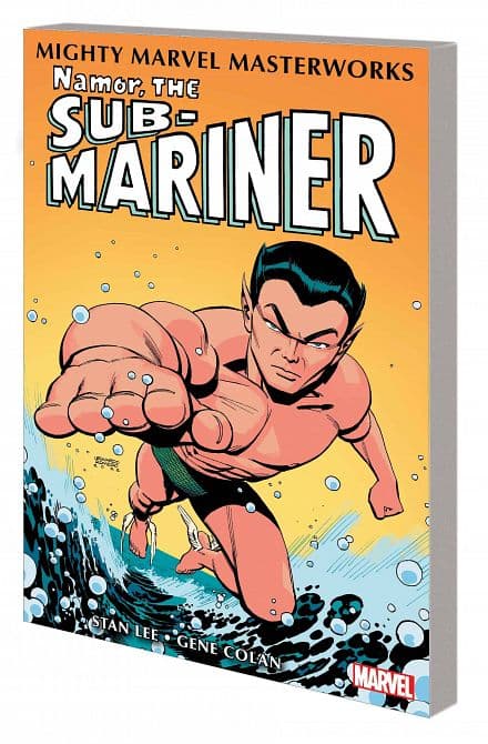 Cover Art for MIGHTY MARVEL MASTERWORKS NAMOR SUB-MARINER GN TP VOL 01 QUEST BEGINS ROMER