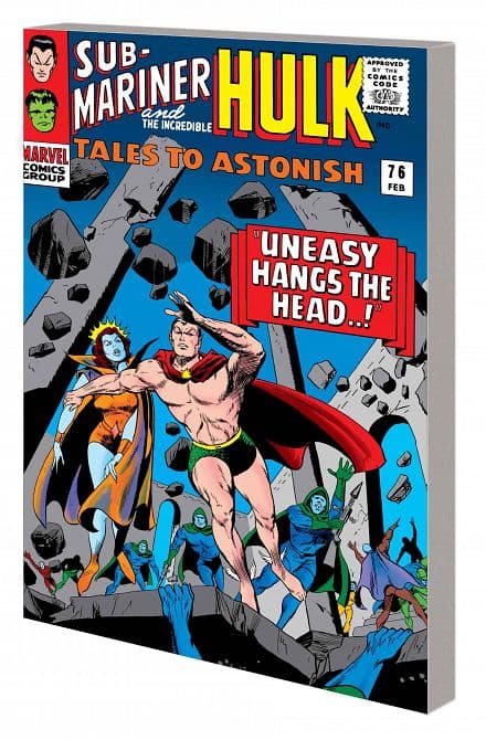 Cover Art for MIGHTY MARVEL MASTERWORKS NAMOR SUB-MARINER GN TP VOL 01 QUEST BEGINS ORIG