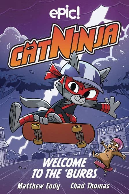 CAT NINJA HC GN VOL 04 WELCOME TO THE BURBS