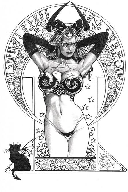 Cover Art for TAROT WITCH OF THE BLACK ROSE