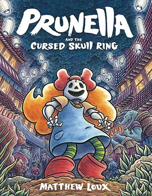 Cover Art for PRUNELLA & CURSED SKULL RING GN