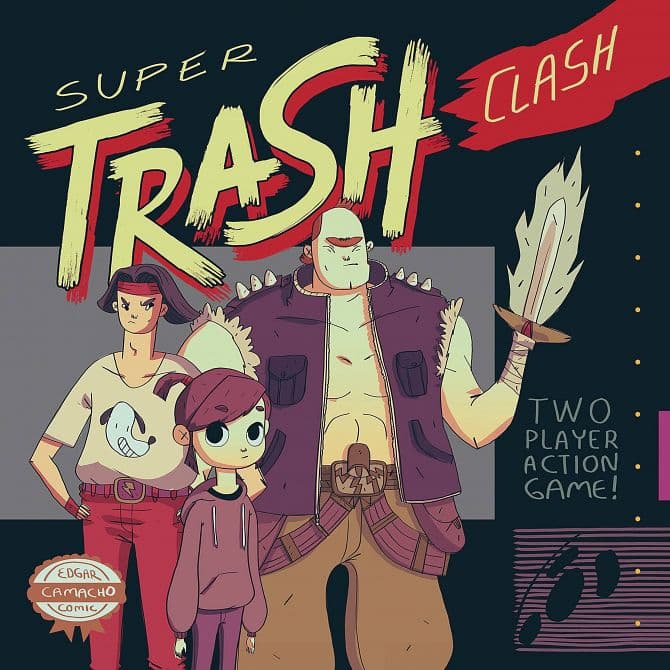 Cover Art for SUPER TRASH CLASH GN