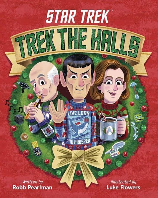 Cover Art for STAR TREK TREK THE HALLS HC