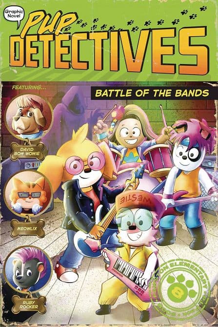 Cover Art for PUP DETECTIVES GN VOL 08 BATTLE OF BANDS