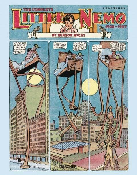 Cover Art for WINDSOR MCCAY COMPLETE LITTLE NEMO HC