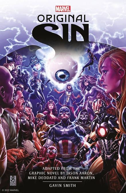 Cover Art for MARVELS ORIGINAL SIN NOVEL HC