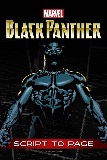 Cover Art for MARVELS BLACK PANTHER SCRIPT TO PAGE HC
