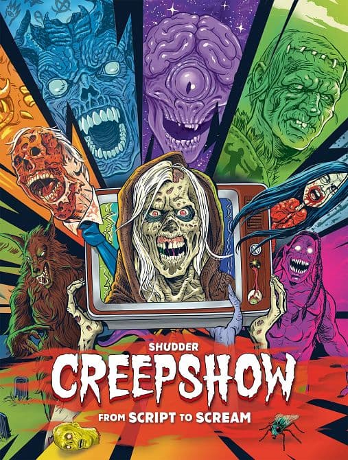 Cover Art for SHUDDERS CREEPSHOW FROM SCRIPT TO SCREEN HC