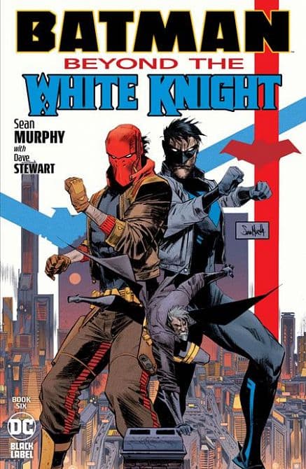 Cover Art for BATMAN BEYOND THE WHITE KNIGHT