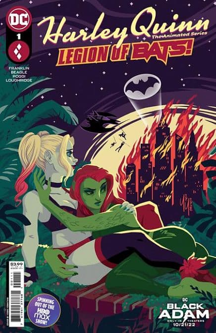 Cover Art for HARLEY QUINN THE ANIMATED SERIES LEGION OF BATS