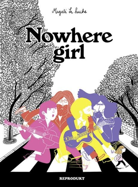 Cover Art for NOWHERE GIRL