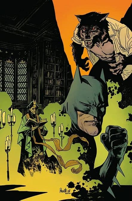 Cover Art for BATMAN VS. BIGBY-EIN WOLF IN GOTHAM ( HC )