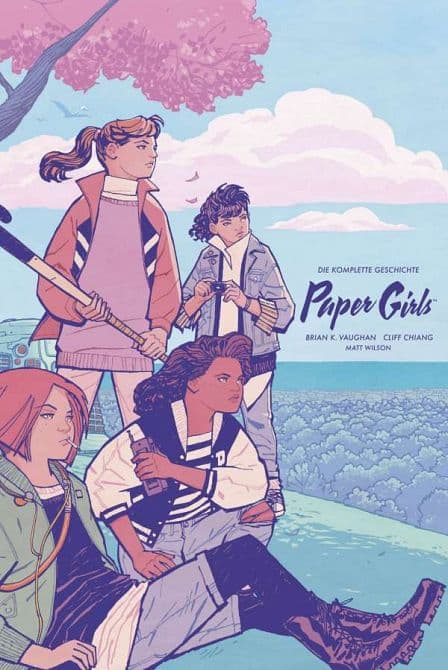 Cover Art for PAPER GIRLS GESAMTAUSGABE ( HC )