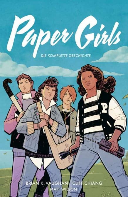 Cover Art for PAPER GIRLS GESAMTAUSGABE ( SC )