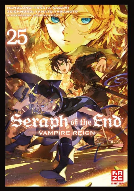 Cover Art for SERAPH OF THE END