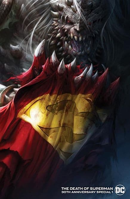 Cover Art for DEATH OF SUPERMAN 30TH ANNIVERSARY SPECIAL #1 ( ONE-SHOT )