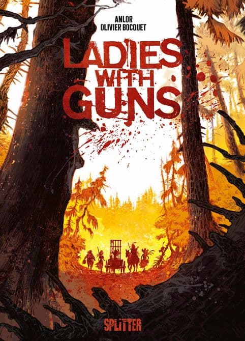 Cover Art for LADIES WITH GUNS
