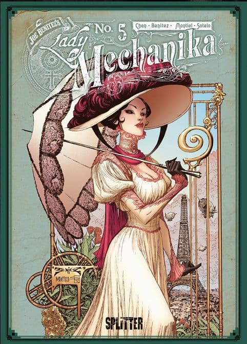 Cover Art for Lady Mechanika Collector's Edition