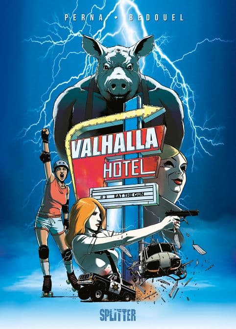 Cover Art for VALHALLA HOTEL