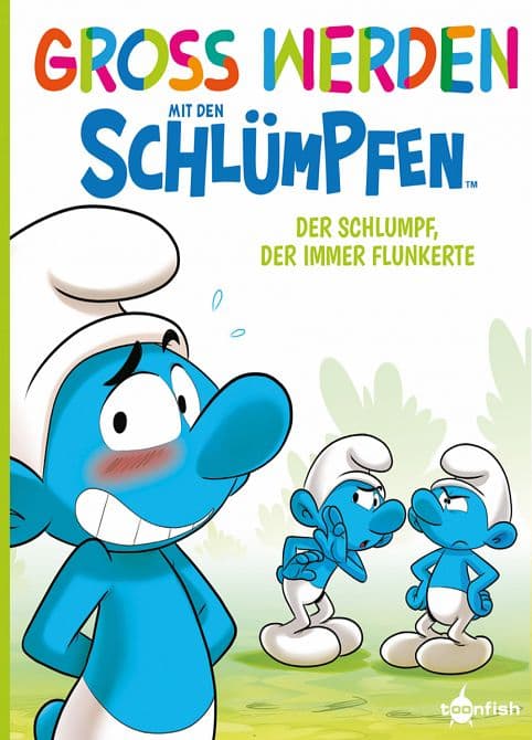 Cover Art for GROSS WERDEN MIT DEN SCHLÜMPFEN
