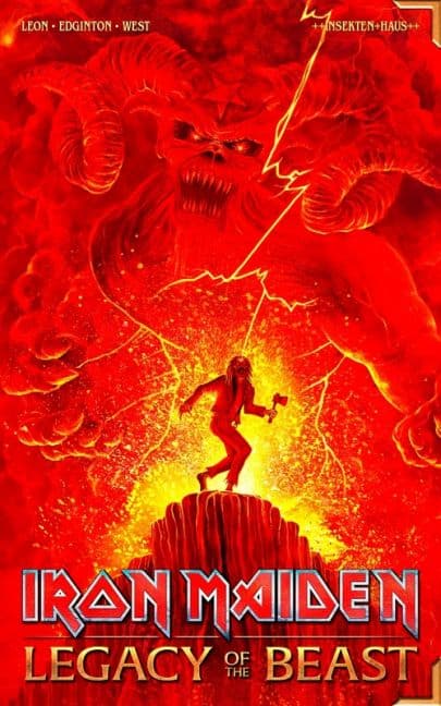 Cover Art for IRON MAIDEN-LEGACY OF THE BEAST ( 2022 )