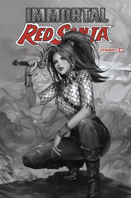 Cover Art for IMMORTAL RED SONJA