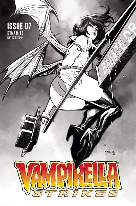 Cover Art for VAMPIRELLA STRIKES
