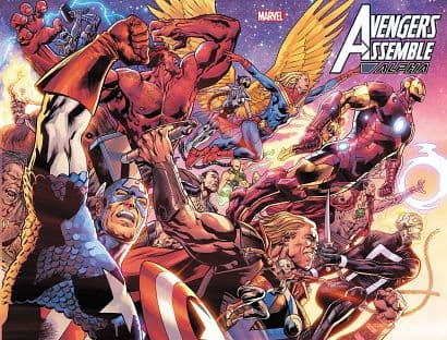 Cover Art für AVENGERS ASSEMBLE ALPHA