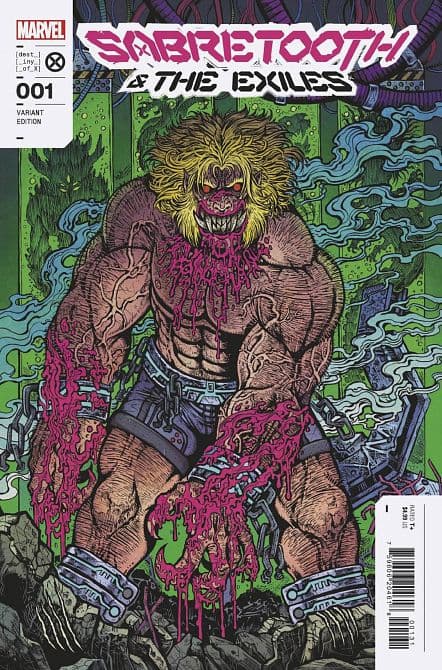 Cover Art for SABRETOOTH AND EXILES