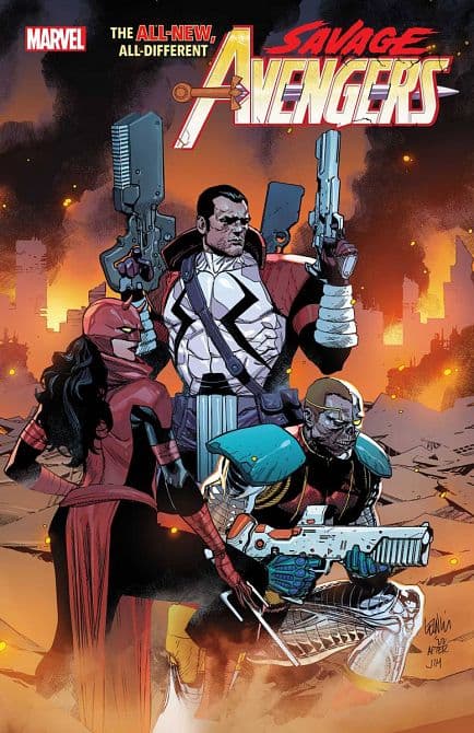 Cover Art for SAVAGE AVENGERS