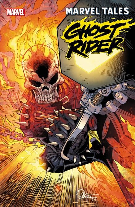 Cover Art for GHOST RIDER DANNY KETCH MARVEL TALES