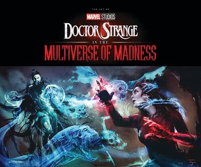 Cover Art for MARVEL STUDIOS DR STRANGE MULTIVERSE OF MADNESS ART OF THE MOVIE HC