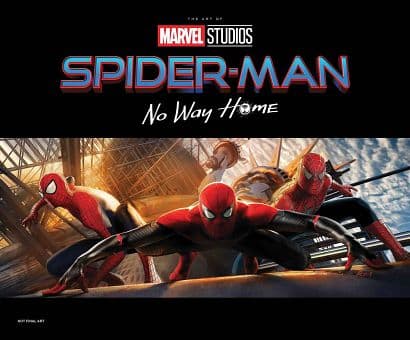 Cover Art for SPIDER-MAN NO WAY HOME ART OF THE MOVIE HC