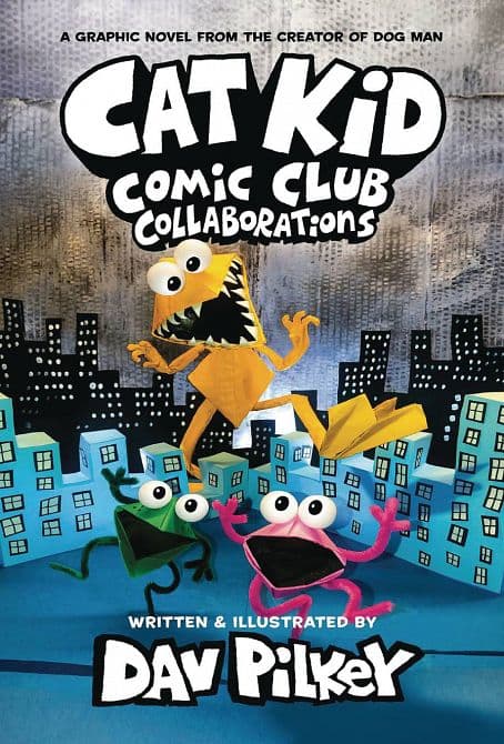 Cover Art for CAT KID COMIC CLUB DUSTJACKET HC GN VOL 04 COLLABORATIONS
