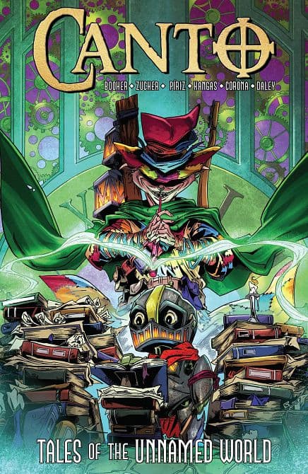Cover Art for CANTO TALES OF UNNAMED WORLD TP