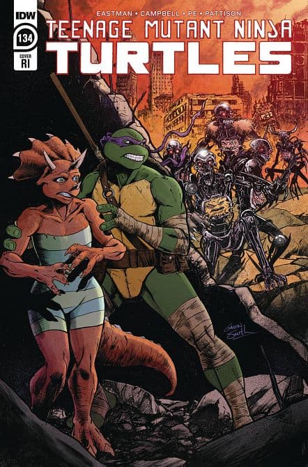 Cover Art for TEENAGE MUTANT NINJA TURTLES ONGOING